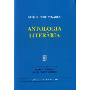 Antologia literària Miquel peris Segarra